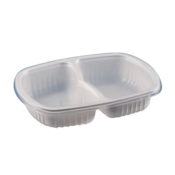 (G-322) BANDEJA PLASTICA C 2 DIVISORI