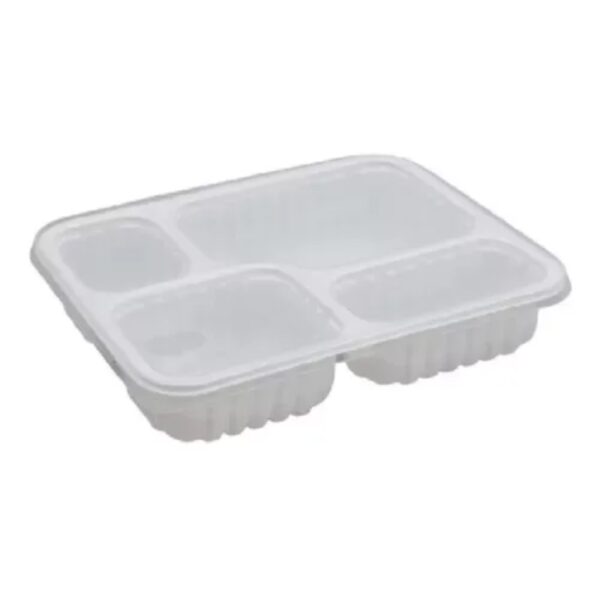 (G-324) BANDEJA PLASTICA C 4 DIVISORI