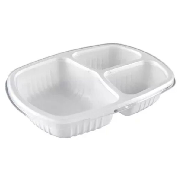 (G-330) BANDEJA PLASTICA C 3 DIVISORI