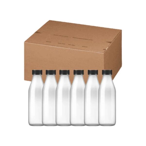 (G-3500) GARRAFA PLASTICA TRANSPARENTE